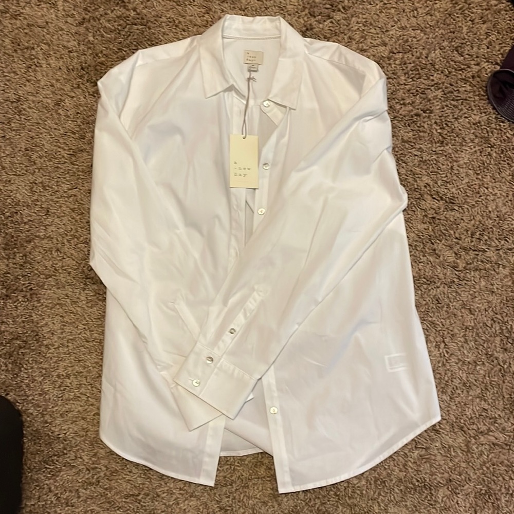 A New Day Women’s  Collared Button Down Shirt